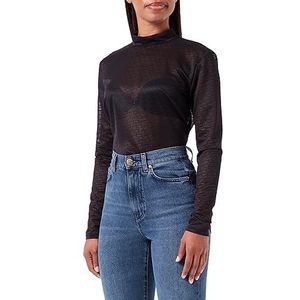 Triumph Signature Sheer Shirt Underwear voor dames, Schwarz, L