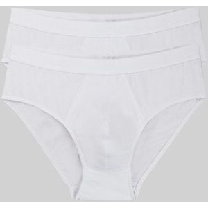 Sloggi 24/7 Midi 2p herenslip (2 stuks), Wit.