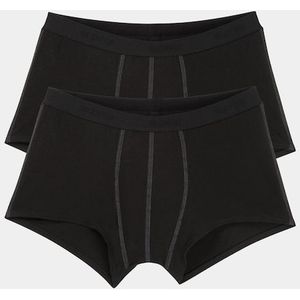 Sloggi - 24/7 - Hipsters - Zwart - Katoen/Elastaan - 2-Pak