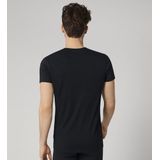 Sloggi - 24/7 - Heren T-shirt - 2-Pack - Zwart - Katoen/Elastan