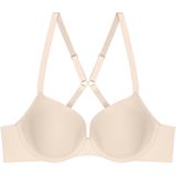 Gecoate Cups - Longline Bh - Zwart - Gerecycled Microvezel