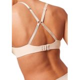 Gecoate Cups - Longline Bh - Zwart - Gerecycled Microvezel