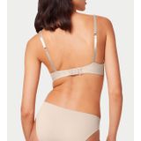 Gecoate Cups - Longline Bh - Zwart - Gerecycled Microvezel