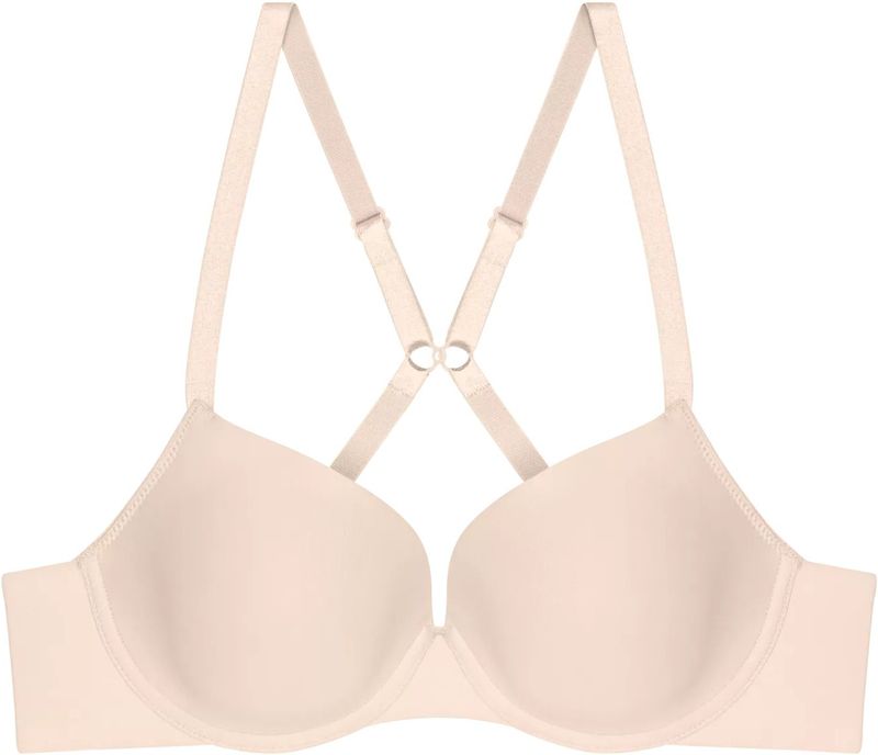 Gecoate Cups - Longline Bh - Zwart - Gerecycled Microvezel