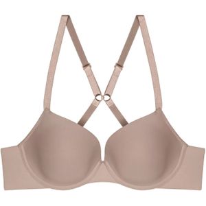 Triumph - Pure Micro - Racerback Bh - Taupe - Naadloze Cups