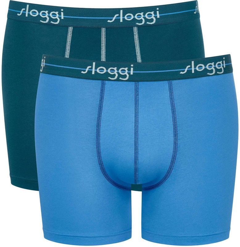 Sloggi Men's sloggi men Start Short C2P box Briefs, MULTIPLE COLOURS 17, 4