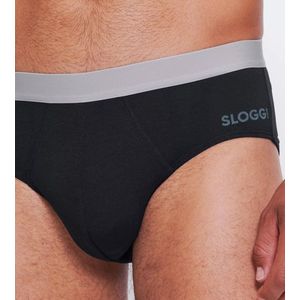 Sloggi - GO ABC 2.0 - Slip - Zwart - Katoen - Set van 2