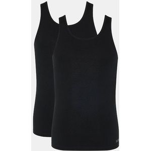 Sloggi - Go ABC - Heren Tanktop - Black - 2-Pack - Katoen