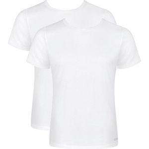 sloggi men GO ABC 2 0 O-Neck 2P Heren Ondershirt - WHITE