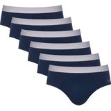SLOGGI - Go ABC 2.0 - Slip - Marineblauw - Katoen - Set van 6