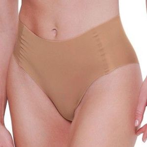 Sloggi Women ZERO Feel 2.0 High waist (1-pack), dames slip, lichtbruin