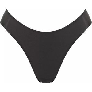 Zero Feel High Leg - Dames Onderbroek - Zwart - Hoog Naadloze Opgesneden Rio Slip - DS10217838