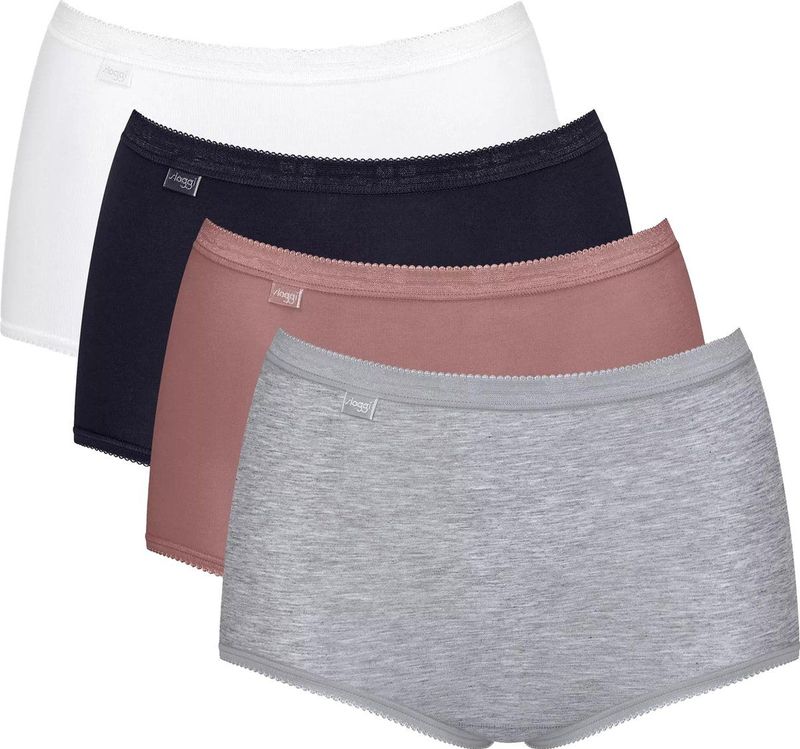 sloggi Slip Basic+ Maxi C4P (4er Pack) perfekter Sitz