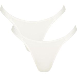 Sloggi - GO Casual - Tangaslips - Zwart - Biologisch Katoen - Verpakt per Twee