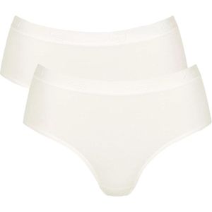 Sloggi - GO Casual - Tangaslips - Zwart - Biologisch Katoen - Verpakt per Twee