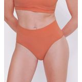 Sloggi - EVER Infused Multi Vit High Waist - Dames Slip - Abrikoos Oranje