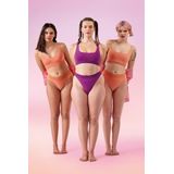 Sloggi - EVER Infused Multi Vit High Waist - Dames Slip - Abrikoos Oranje