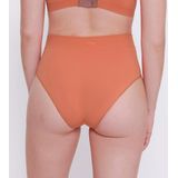 Sloggi - EVER Infused Multi Vit High Waist - Dames Slip - Abrikoos Oranje
