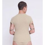 Sloggi Women GO Ribbed T-Shirt (1-pack) - dames T-shirt - grijs