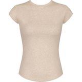 Sloggi Women GO Ribbed T-Shirt (1-pack) - dames T-shirt - grijs