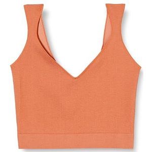 Sloggi Dames Ever Infused Multi Crop Top Undershirt, Apricot Brandy, M