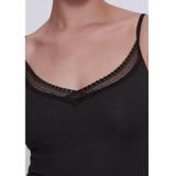 Sloggi - Women GO Ribbed Body - Zwart - Bodystocking