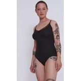Sloggi - Women GO Ribbed Body - Zwart - Bodystocking
