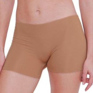 Sloggi - ZERO Feel 2.0 Cyclist - Dames Boxer - Lichtbruin - Gerecycled Materiaal