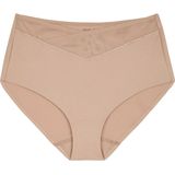 TRIUMPH - Hoge Slip - Zand - Polyamide - Transparant Effect