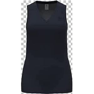 Ondershirt Odlo Women V-Neck Singlet Active F-Dry Light Dark Sapphire