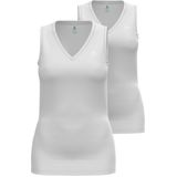 Odlo - Active F-dry Light Eco - Sports - Wit - Gerecycled Materiaal - 2-Pack
