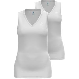 Odlo - Active F-dry Light Eco - Sports - Wit - Gerecycled Materiaal - 2-Pack