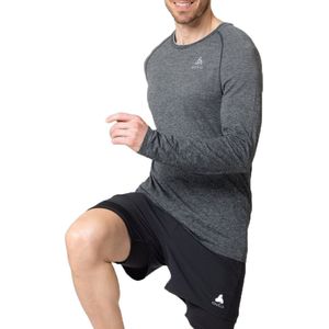 T-Shirt Odlo Men Crew Neck L/S Essential Seamless Grey Melange