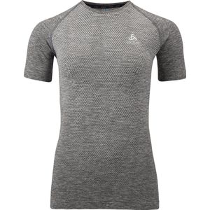 Odlo - Essential Seamless - Sport T-shirt - Zwart - 56% Polyamide, 44% Polyester