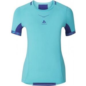 Odlo - Crew Neck Ceramicool Pro - Ondershirt - Blauw - CeramiCool