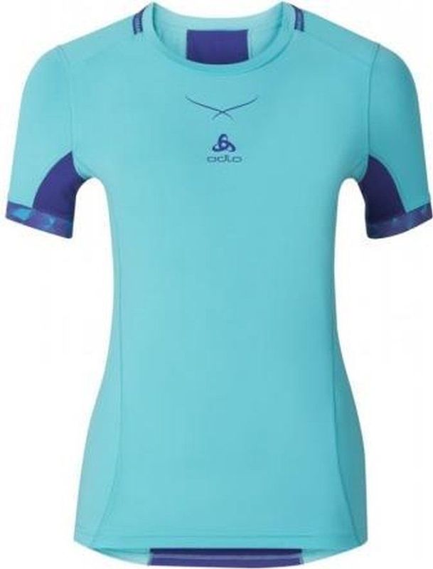 Odlo - Crew Neck Ceramicool Pro - Ondershirt - Blauw - CeramiCool