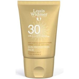 Louis Widmer Sun Protection Face Met Parfum SPF 30 - 50 ml - Gezichtscrème