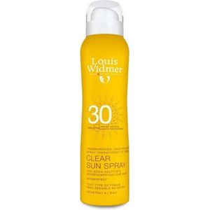 Louis Widmer Clear Sun Spray Ongeparfumeerd Zonnespray 125 ml