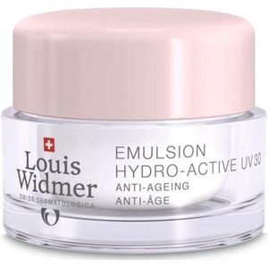 Louis Widmer - Emulsion Hydro-Active UV 30 - Gezichtsemulsie - 50 ml