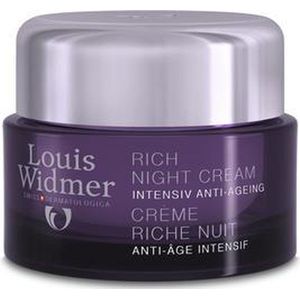 Louis Widmer Rijke Nachtcreme Geparfumeerd 50ml