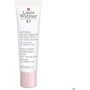 Widmer Getinte Dagverzorging Uv20 Naturel 01 Parf 30ml