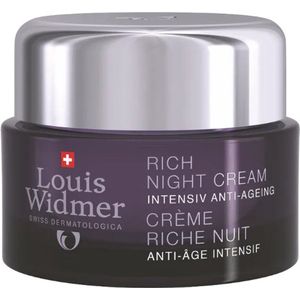 Widmer Iaa Rijke Nachtcreme N/parf Pot 50ml