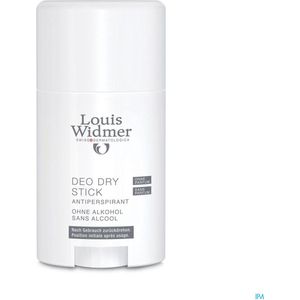 Louis Widmer Deodorant (Deo) Dry Stick Ongeparfumeerd  50ml