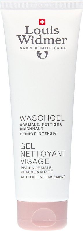 Louis Widmer Dermocosmetica Gezicht Wash Gel Gezicht Zonde Parfum