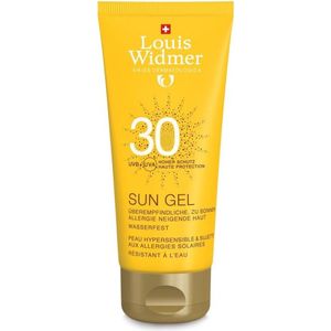 Louis Widmer Melk Zonnebescherming Sun Gel SPF30
