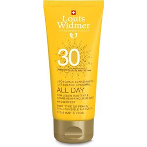 Louis Widmer Melk Zonnebescherming All Day SPF 30 ZP