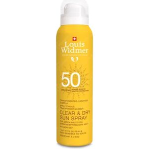 Louis Widmer - Clear & Dry Sun Spray - Zonnebescherming - SPF50 - 200ml