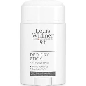 Louis Widmer Deo dry stick antiperspirant zonder parfum 50 ML