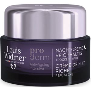 Proderm - Nachtcrème - Rijke Textuur - Zonder Parfum - Voor Droge Huid