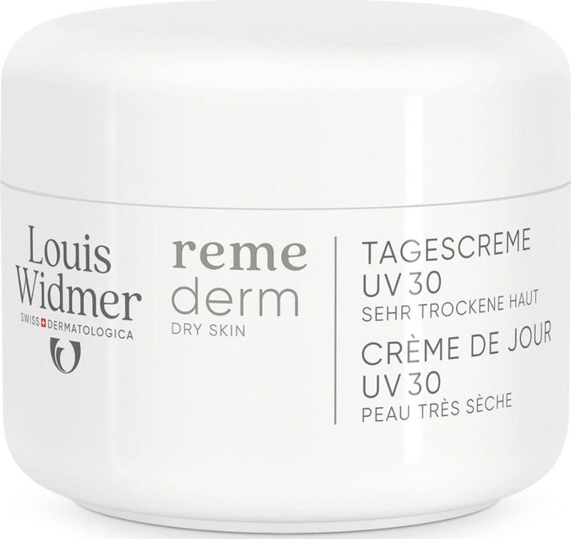 Louis Widmer - Remederm - Dagcrème - Ongeparfumeerd - 50 ML - UV 30
